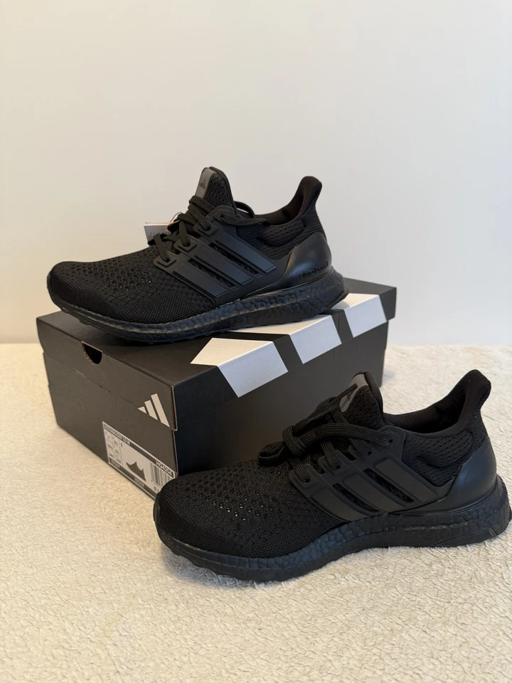 Adidas Ultraboost 1.0 schwarz 39 1/3 US W 7.5 NEU all black Laufschuhe Sneaker  - Bild 2 von 4