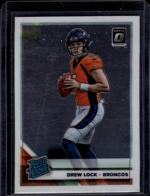 2019 Donruss Optic #153 Drew Lock Denver Broncos Rookie