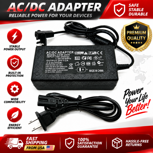 Power Recliner Power Supply AC/DC Switching Transformer 2-pin 29V 2A ...