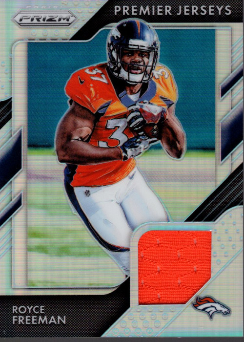 2018 Panini Prizm Prizm Premier Jerseys #24 Royce Freeman Jersey - FB