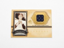 2005 SP Legendary Cuts Classic Careers Material Gold Carlton Fisk GU Jersey /75