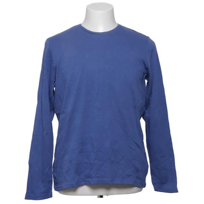 Livergy, Langarmshirt, Größe: L, Blau, Baumwolle, Einfarbig, Herren #a9m