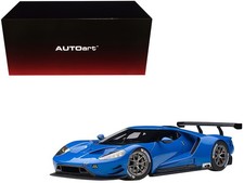 Autoart 81812 1/18 Ford GT Le Mans Plain Color Version Blue