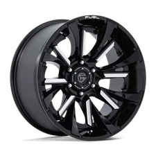 20X9 Fuel 1PC FC895 TANTRUM 8X6.5 20MM GLOSS BLACK MILLED (4)