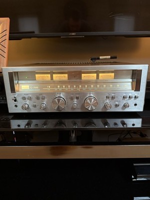SANSUI G-7500 VINTAGE AM/FM STEREO RECEIVER - SERVICED - CLEANED - TESTED