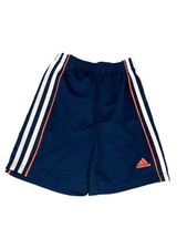 Boys Adidas Blue Pull Up Active Sports Shorts - Size 5