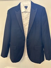 J Crew Thompson Tuxedo 40R, 34x34 Pants And Size M Shirt