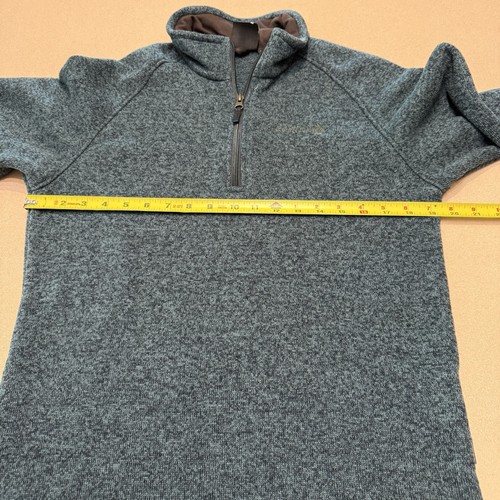 Toppe gomito in pile Red Fox uomo Med 48 zip 1/4 - Foto 5 di 11