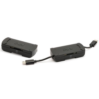 MUDDY 2-in-1 Memory Card Reader Micro USB & USBC On-The-Go One Size, Multi 