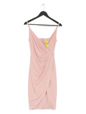 Butterfly Bodycon Midi Dress UK10 in Pink