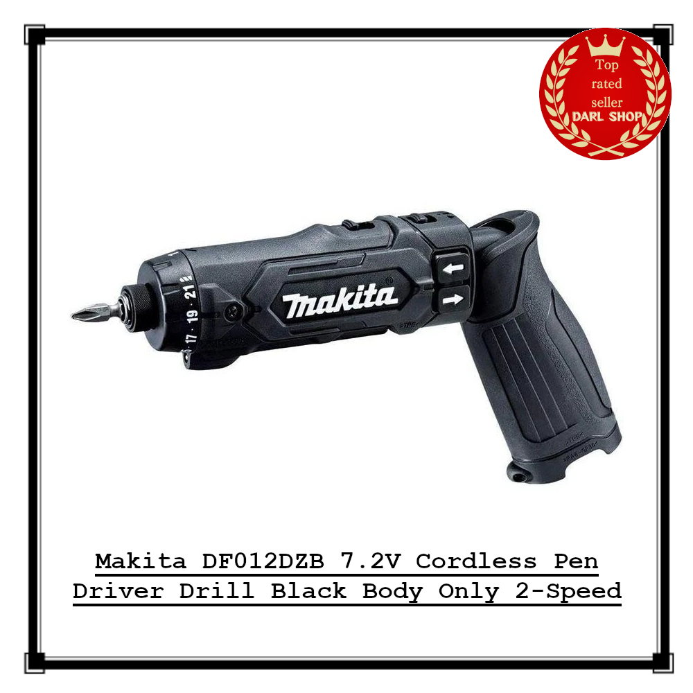 Makita DF012DZB 7.2V Cordless Pen Driver Drill Black Body Only 2