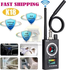 K18 RF Detector Anti-spy Detector Hidden Camera GSM Audio Bug GPS Finder Scanner