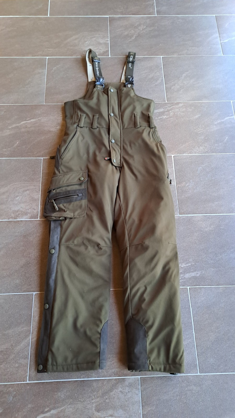 Deerhunter Herren Muflon Winter Latzhose Jagd Jäger Jagdhose