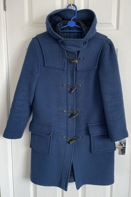 Original Montgomery Damen Duffle Blue Coat, Größe 10/34
