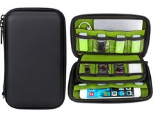 Aprince Digital Gadget Case Waterproof Memory Card Case,Designed for Black