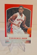 2012-13 Panini Terrence Ross Toronto Raptors Rookie NBA Card NM RC. rookie card picture