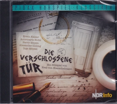Die verschlossene Tür Hörspiel CD Fred von Hoerschelmann NDR Sealed NEU #K2487 - Bild 1 von 4