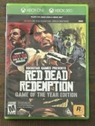 Red Dead Redemption Game of the Year Edition (Xbox 360) w/Map Tested Discs Mint