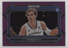 2023-24 Panini Prizm Draft Picks Purple Variations 12/75 Gradey Dick #84 07sa