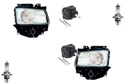 Scheinwerfer passend für VW Transporter T4 96-03 + H4 Links Rechts m. Stellmotor