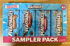 MrBeast Feastables Mix Chocolate 4 Flavour Size Bars 60g Boxed