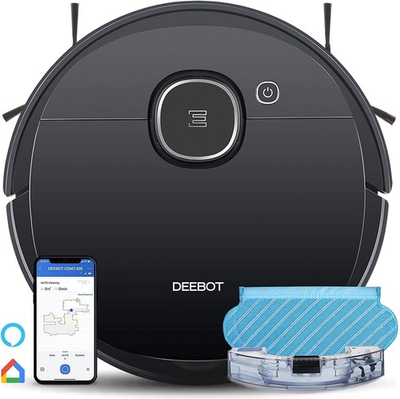 #ad #ad ECOVACS Deebot OZMO 920 2 in 1 Mopping Robotic Vacuum Cleaner Wi Fi Smart App $99.99