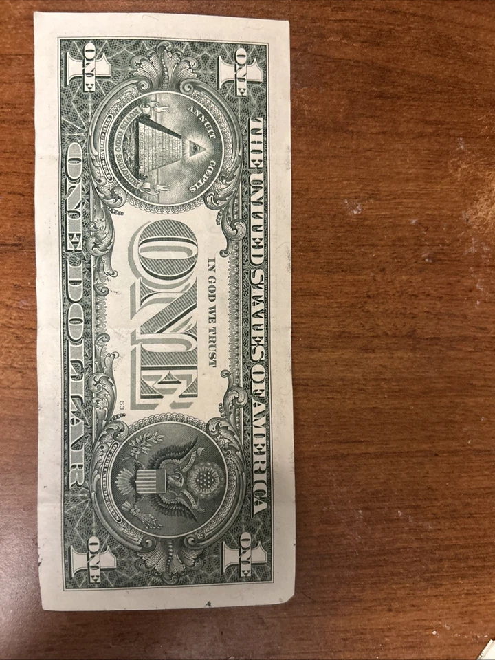 Historical date one dollar bill. August 30, 1965. S# 19650730. - Image 3 of 3