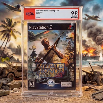 Medal of Honor: Rising Sun • PSA 9.8 A+ • 1st Print • PlayStation