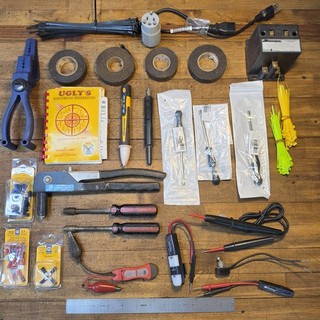 Electrical Crimpers Strippers Cutters Testers Nut Drivers Tools Lot ☆USA