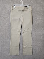 The Limited Exact Stretch Bootcut Dress Pants Womens 2 Tan Career Office NEW