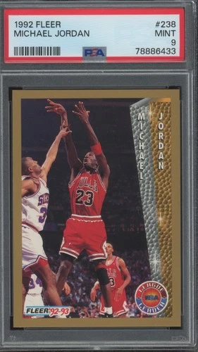 1992-93 Fleer #238 Michael Jordan PSA 9 HOF