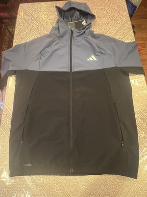 New Adidas Climacool Tech Apparel Hooded Track Jacket JM6259 Men s Size (L) $90