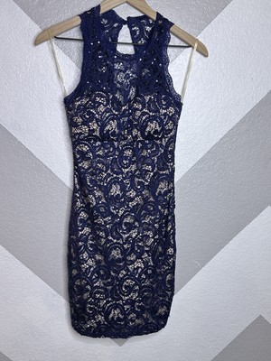 sequin hearts blue dress Blue dress by Sequin Hearts