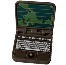 GI Joe 12” Military Laptop Computer 1:6 Scale Modern Recon Accessory