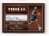 2025 Leaf Glory of the Game #TL-MB1 Muggsy Bogues Tough as Leather Autograph /35
