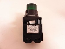 188719 New-No Box; Siemens 52BL4C3 Pilot Light 12V Green