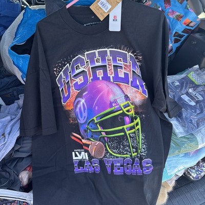Usher Super Bowl LVIII T Shirt  Mitchell&Ness Legacy Authentic Size 2XL $55