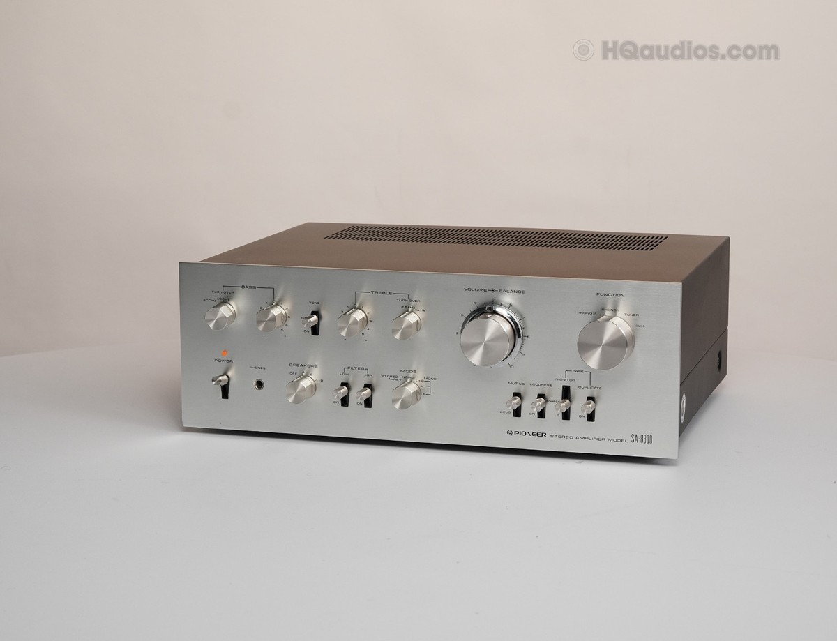 Pioneer SA-8800 Integrated Amplifier – Fully Serviced & Restored