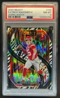 2024 Select Patrick Mahomes II Premier Zebra Prizm Shock #120 Chiefs PSA 8