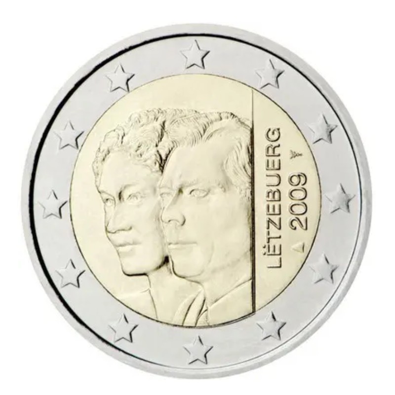2 euros commémorative Luxembourg 2009 - Accession au trône de la Grande-Duchesse