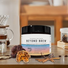 Live Conscious Beyond Brew 7-in-1 Mushroom Coffee with Cacao Boost Energy