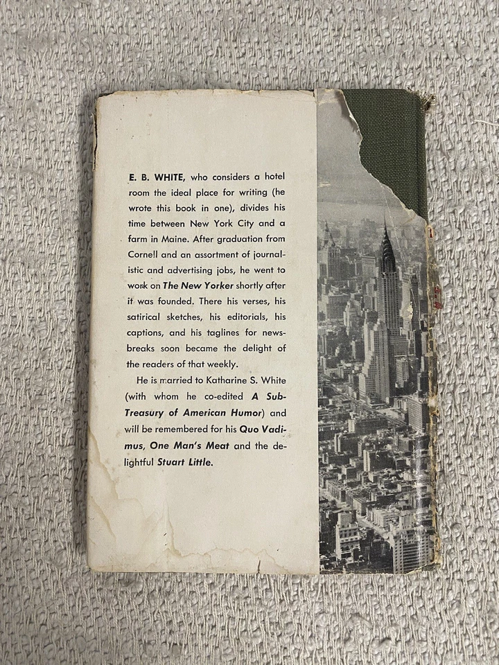 Here Is New York By E.B. White Vintage Book Of The Month Club 1949 Foto 2 de 4