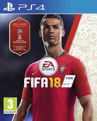 PS4 FIFA 18 Free Shipping with Tracking number New from Japan
