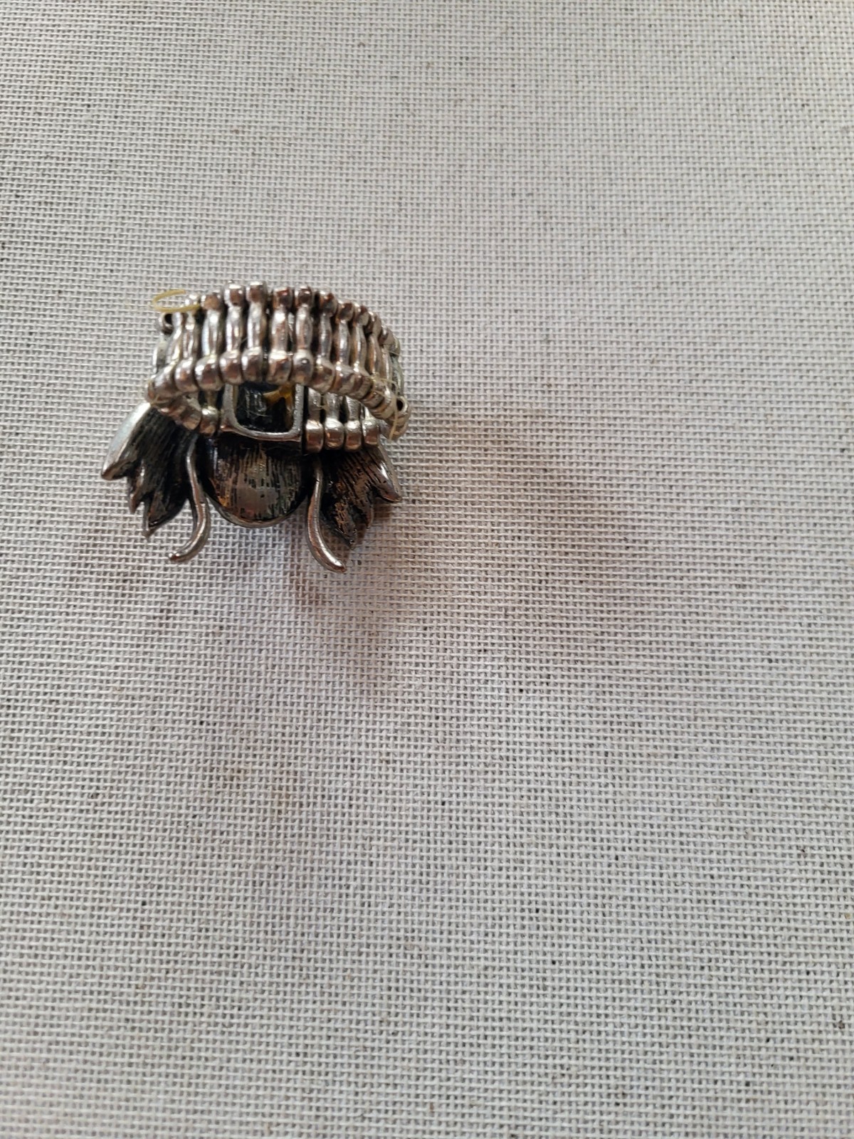 Rhinestone Bee Ring - image 2