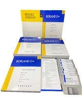 Borland C++ 3.1 Programming Manuals Complete Set of 5, Quick Reference & 12 3.5