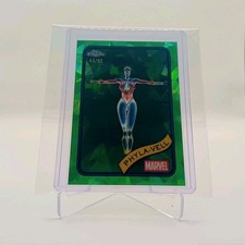 2025 Topps Chrome Marvel Phyla-Vell #78 Green Sapphire 44/99