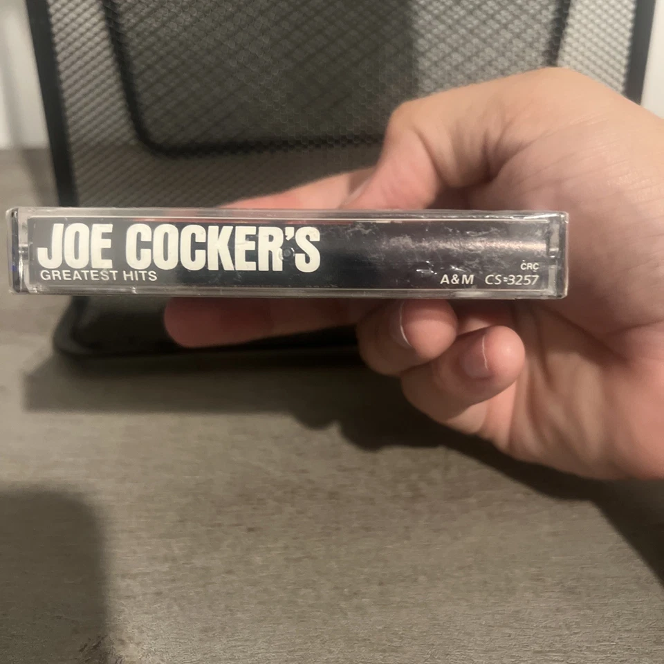 JOE COCKER’S- GREATEST HITS CASSETTE A&M CS- 3257 Sealed But Small Crack In Case - Image 2 of 4