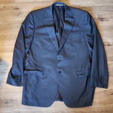 Canali 1934 Exclusive Men  s Wool Blue Blazer Jacket SportCoat 13290/37 Size 46