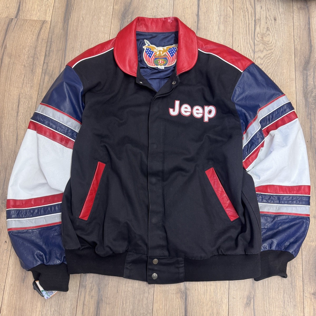 XLARGE × JEFF HAMILTON JACKET スタジャン Jeff Hamilton Valvoline