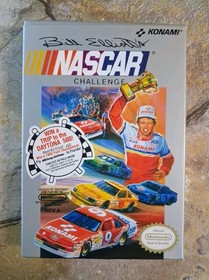 Bill Elliott's NASCAR Challenge - Nintendo NES *BEAUTIFUL, TESTED*